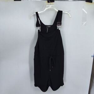 BloomChic Sz 12 Black Romper with Adjustable Straps